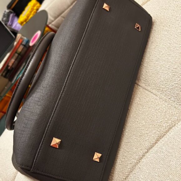 Dagne Dover Signature Tote - Classic in Graphite - Picture 5 of 11